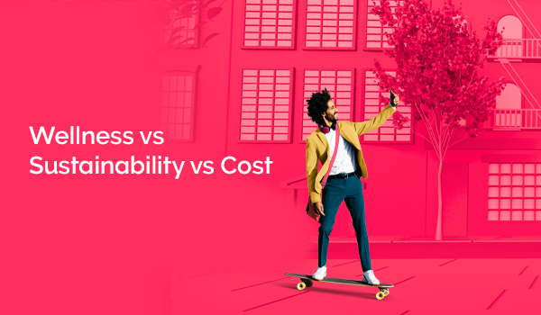 Wellness vs sustainability vs costs