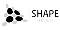 Shape Services Logo - Black